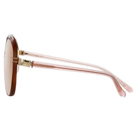 Thumbnail for NO 21 x Linda Farrow Pink Sunglasses