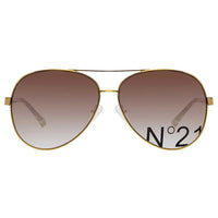 Thumbnail for NO 21 x Linda Farrow Tortoiseshell Sunglasses