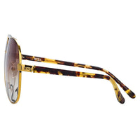 Thumbnail for NO 21 x Linda Farrow Tortoiseshell Sunglasses