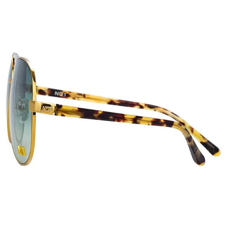 NO 21 x Linda Farrow Tortoiseshell Sunglasses