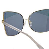 Thumbnail for NO 21 x Linda Farrow Gold Sunglasses