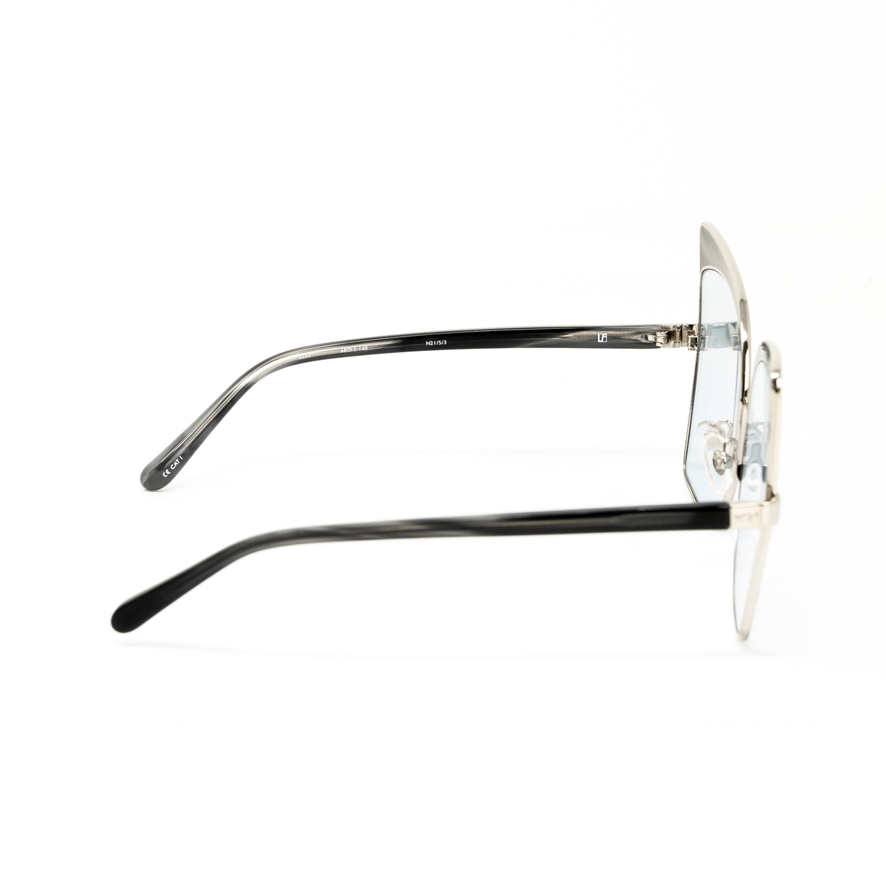 NO 21 x Linda Farrow Black Sunglasses