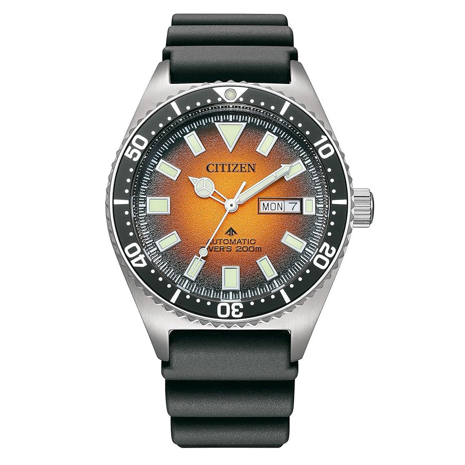 Citizen Promaster Automatic Orange Men's Watch NY0120-01Z