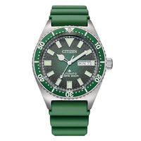 Thumbnail for Citizen Promaster Automatic Green Men's Watch NY0121-09X