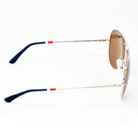 Thumbnail for Orlebar Brown x Linda Farrow Brown Sunglasses
