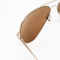 Thumbnail for Orlebar Brown x Linda Farrow Brown Sunglasses
