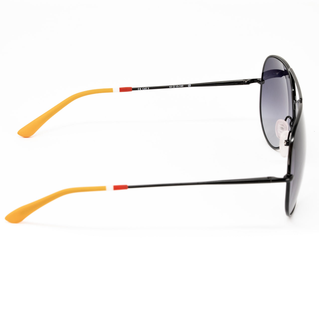 Orlebar Brown x Linda Farrow Black Sunglasses