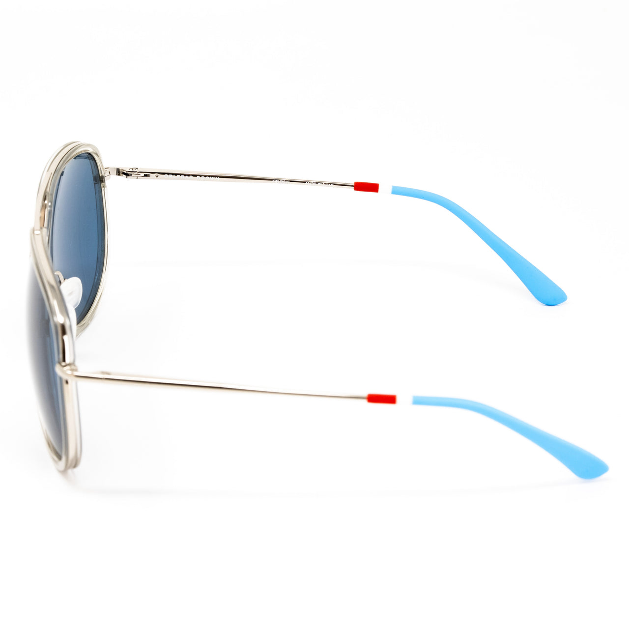 Orlebar Brown x Linda Farrow Clear Sunglasses