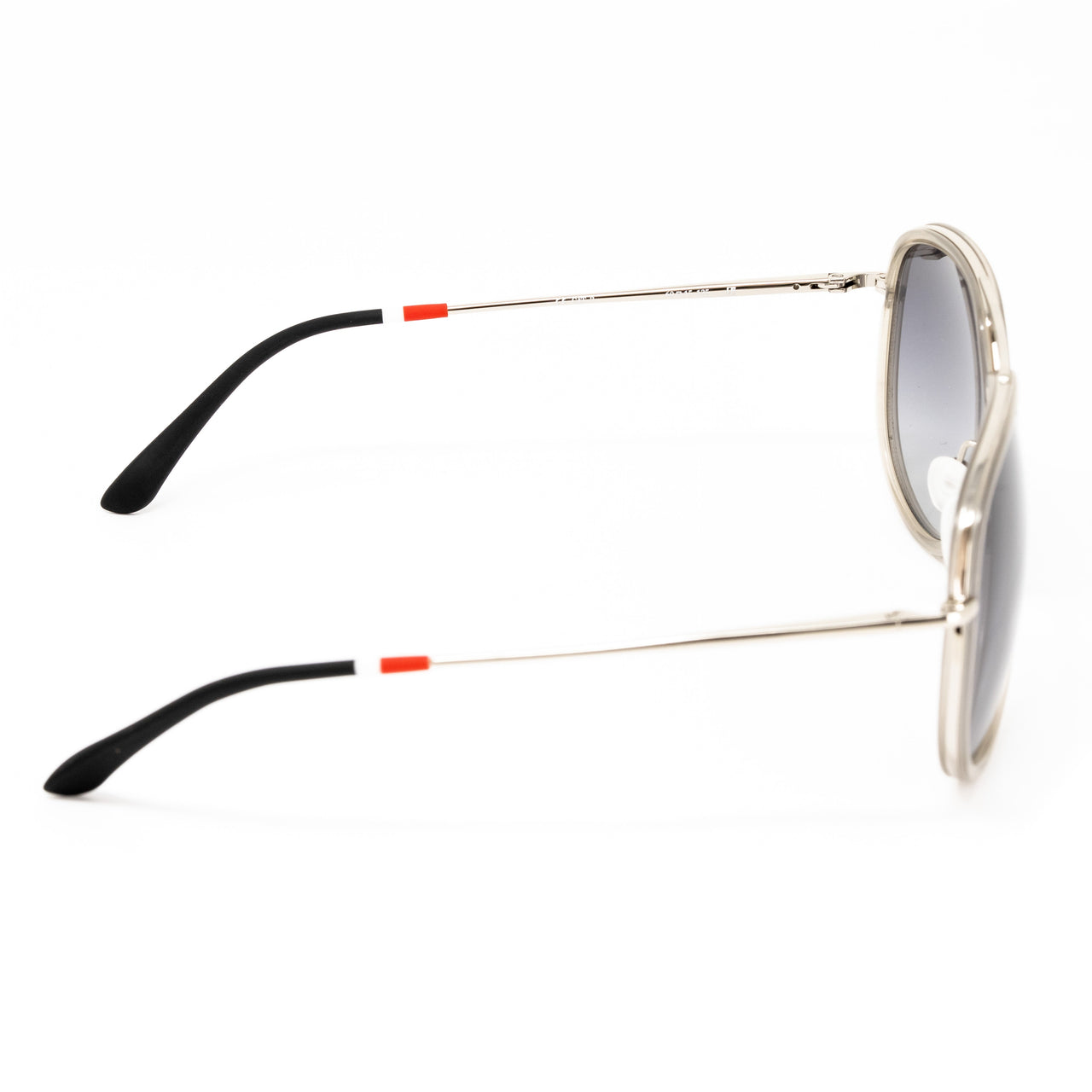 Orlebar Brown x Linda Farrow Grey Sunglasses