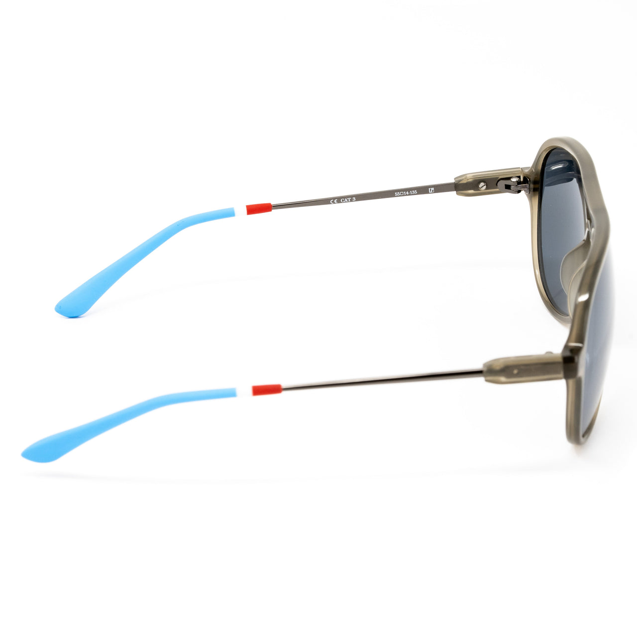 Orlebar Brown x Linda Farrow Khaki Sunglasses