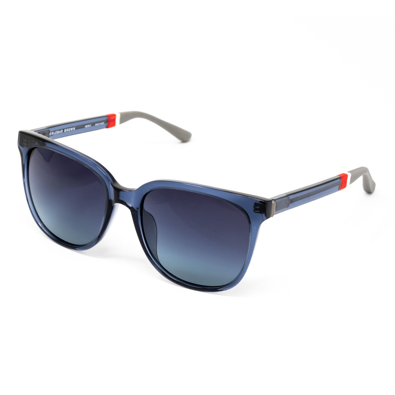Orlebar Brown x Linda Farrow Navy Sunglasses