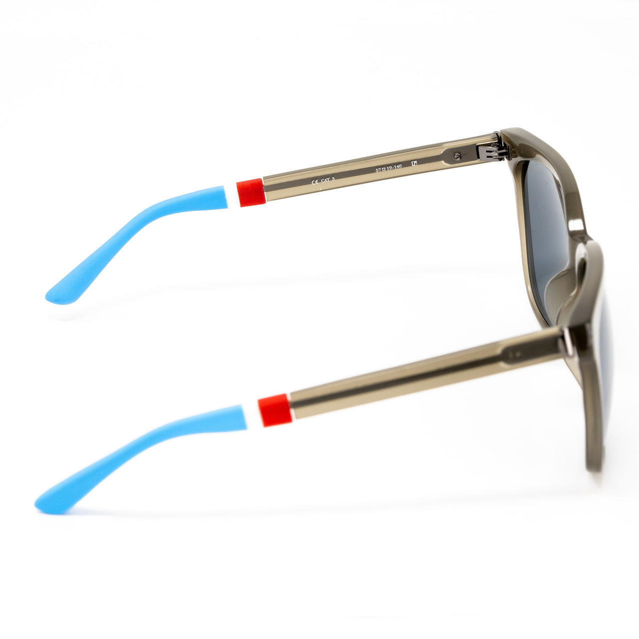 Orlebar Brown x Linda Farrow Brown Sunglasses