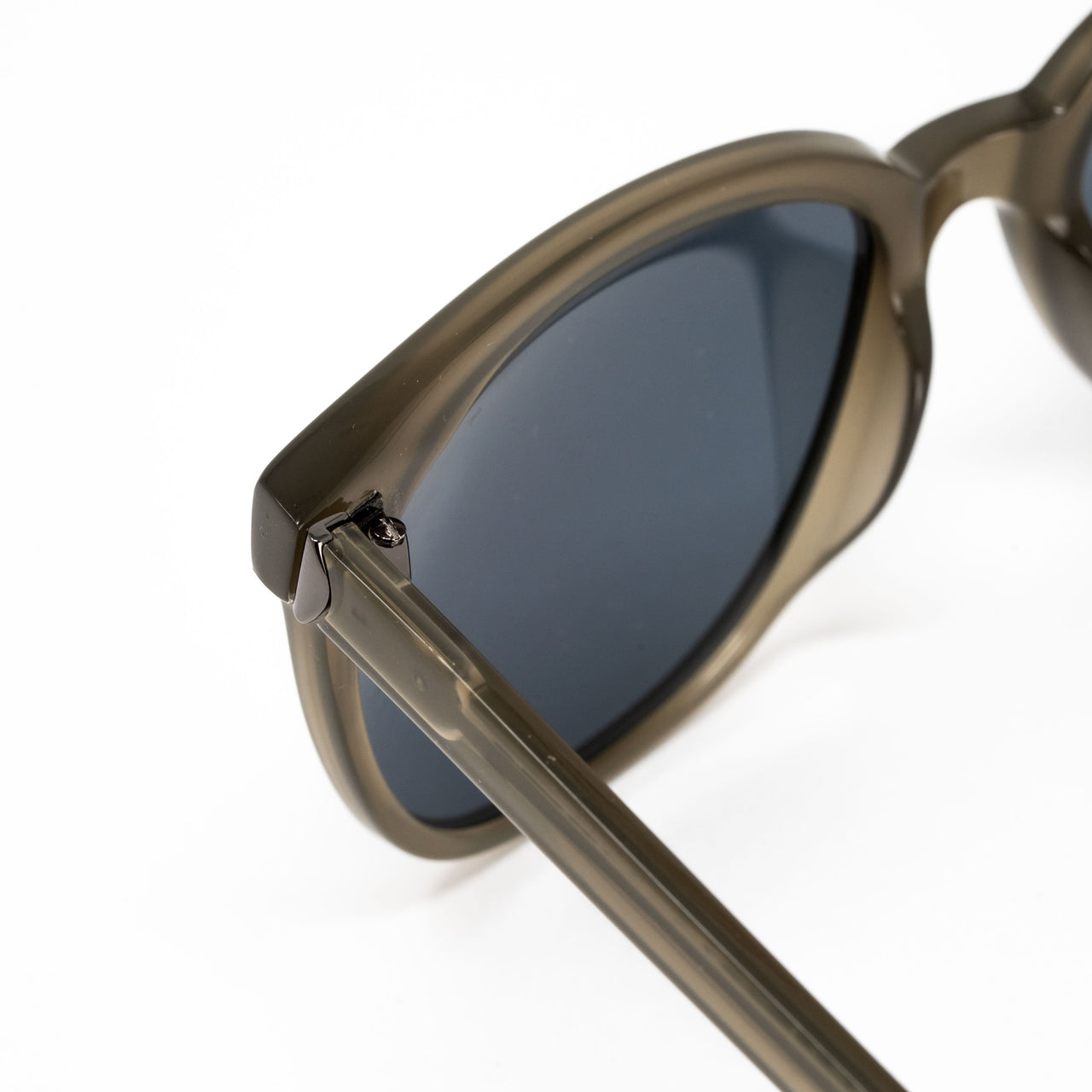 Orlebar Brown x Linda Farrow Brown Sunglasses