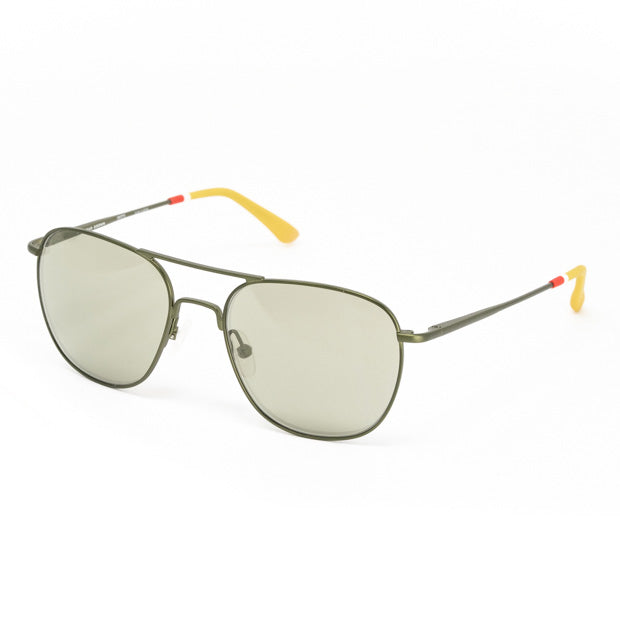 Orlebar Brown x Linda Farrow Green Sunglasses