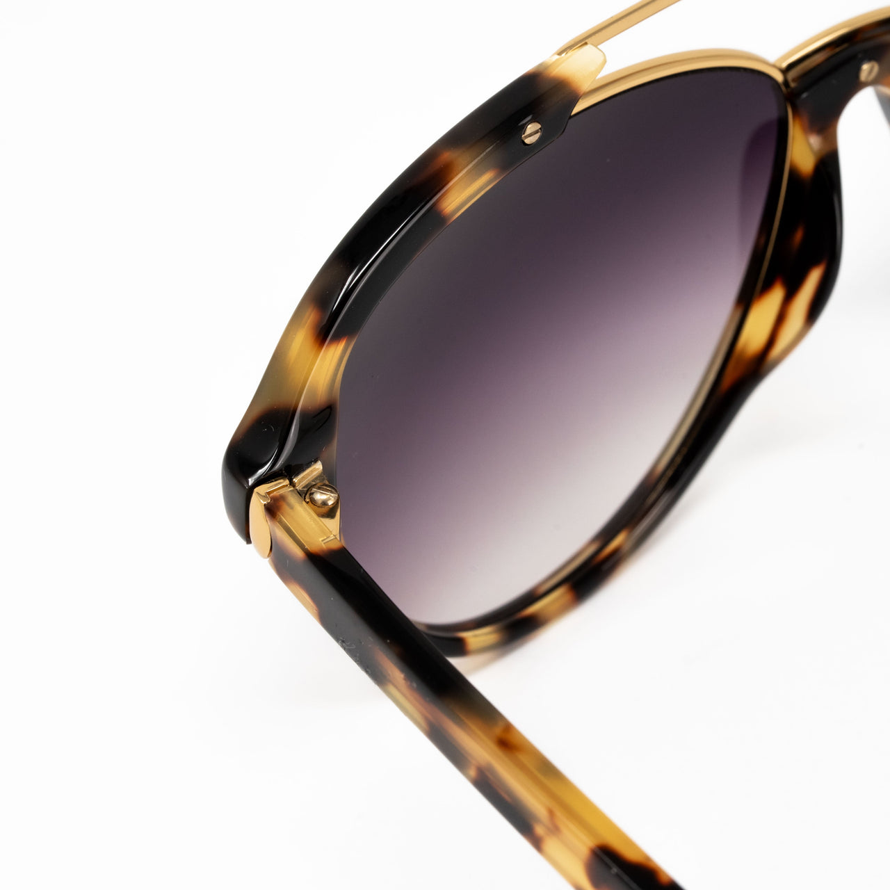 Orlebar Brown x Linda Farrow Tortoiseshell Sunglasses