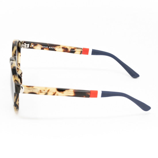 Orlebar Brown x Linda Farrow Tortoiseshell Sunglasses