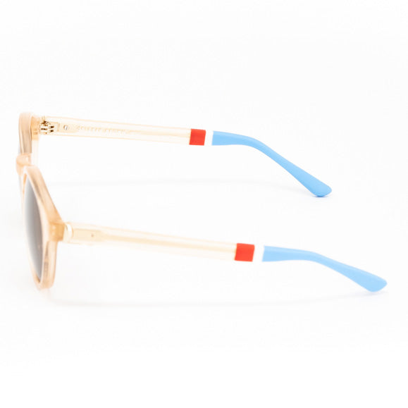Orlebar Brown x Linda Farrow Brown Sunglasses