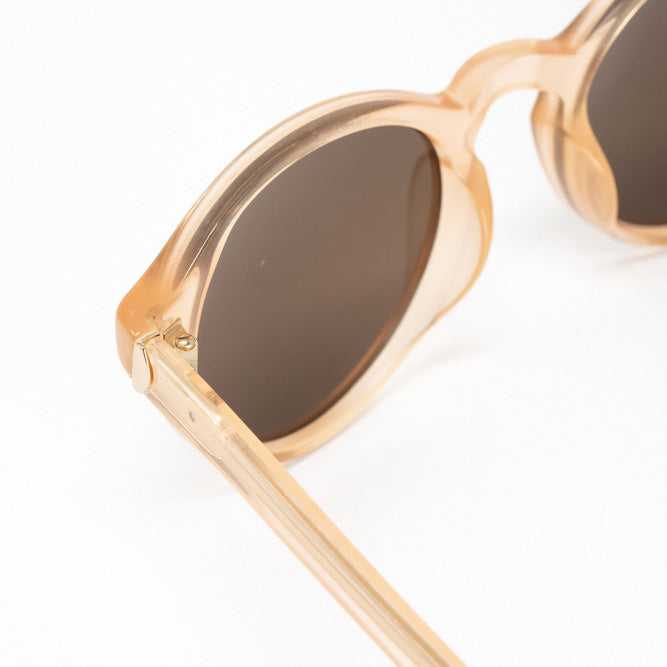 Orlebar Brown x Linda Farrow Brown Sunglasses