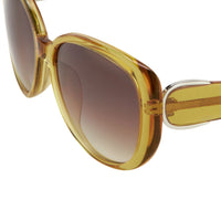 Thumbnail for Oscar De La Renta x Linda Farrow Honey-toned Sunglasses