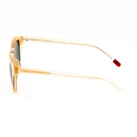 Thumbnail for Oliver Spencer x Linda Farrow Clear/Beige Sunglasses