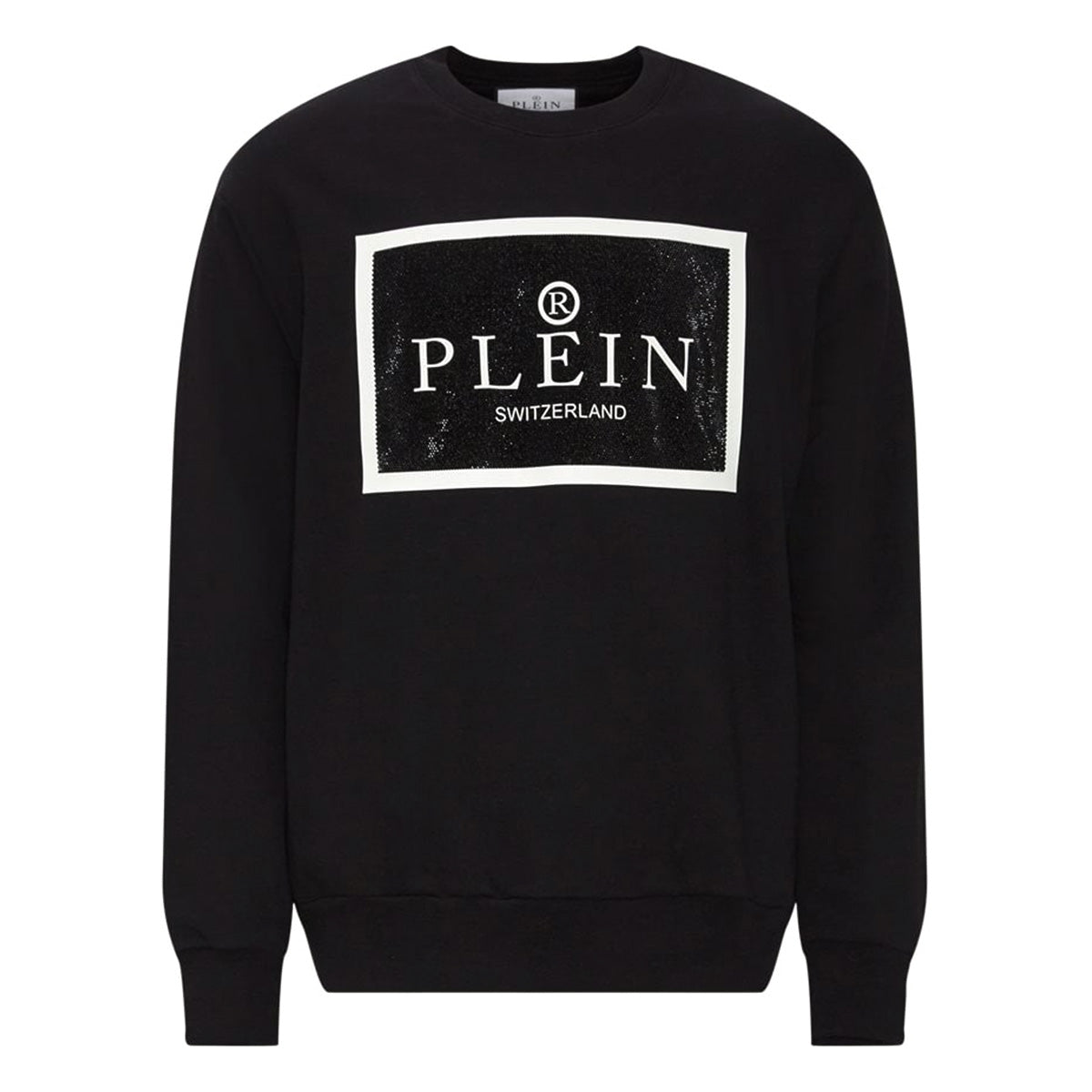 Philipp Plein Black Sweatshirt LS TM Size M