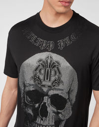 Thumbnail for Philipp Plein Round Neck SS Gothic Banner T-Shirt Size XL