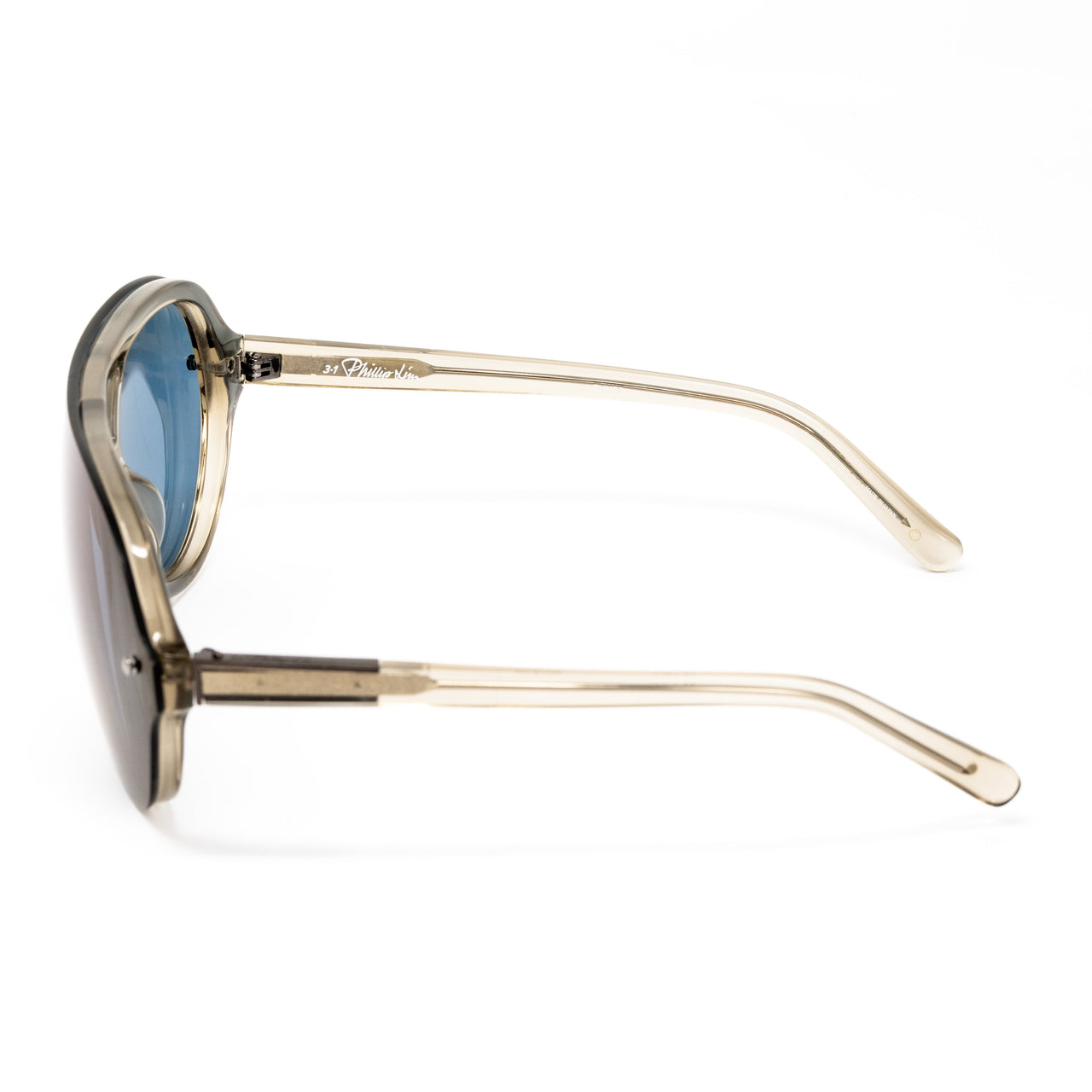 Phillip Lim x Linda Farrow Blue Sunglasses