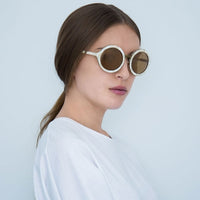 Thumbnail for Phillip Lim x Linda Farrow Yellow Sunglasses