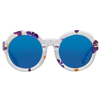 Thumbnail for Phillip Lim x Linda Farrow Blue Sunglasses