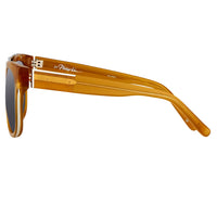 Thumbnail for Phillip Lim X Linda Farrow Brown Grey Sunglasses