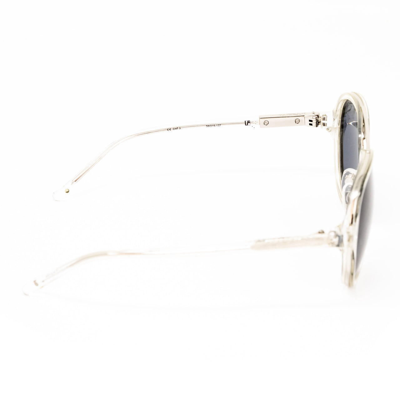 Phillip Lim x Linda Farrow Clear Sunglasses