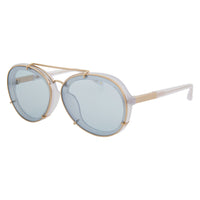 Thumbnail for Phillip Lim x Linda Farrow White Blue Sunglasses