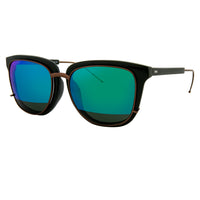 Thumbnail for Phillip Lim x Linda Farrow Blue Mirror Sunglasses