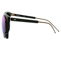 Thumbnail for Phillip Lim x Linda Farrow Blue Mirror Sunglasses