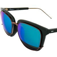 Thumbnail for Phillip Lim x Linda Farrow Blue Mirror Sunglasses