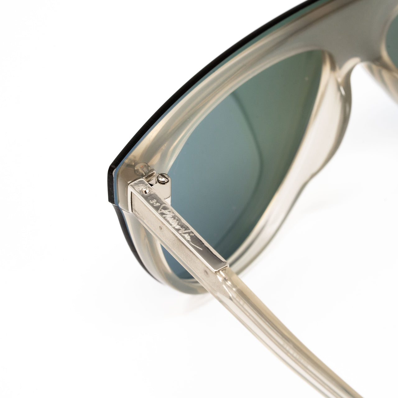Phillip Lim x Linda Farrow Blue Sunglasses