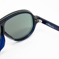 Thumbnail for Phillip Lim x Linda Farrow Blue Sunglasses