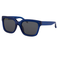 Thumbnail for Phillip Lim x Linda Farrow Black Blue Sunglasses