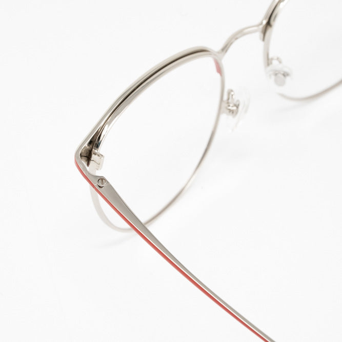Phillip Lim x Linda Farrow Red Eyeglasses
