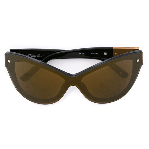 Phillip Lim x Linda Farrow Black Brown Sunglasses