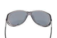 Thumbnail for Porsche Design Ladies Sunglasses Oversized Cat Eye Dark Grey Mirror P8602 A