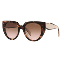Thumbnail for Prada Women's Caramel Tortoise Oversized Square Sunglasses PR15WF