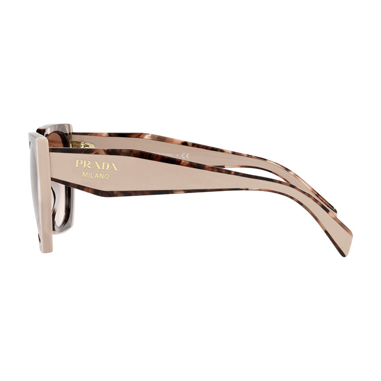 Prada Women's Caramel Tortoise Oversized Square Sunglasses PR15WF