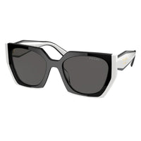 Thumbnail for Prada Women's Black Talc Rectangle Sunglasses PR15WS