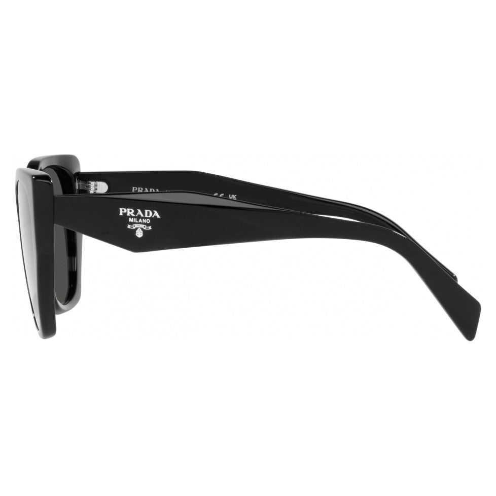 Prada Women's Black Oversized Square Sunglasses PR19ZS