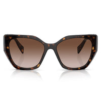 Thumbnail for Prada Women's Tortoiseshell Oversized Rectangle Sunglasses PR19ZS