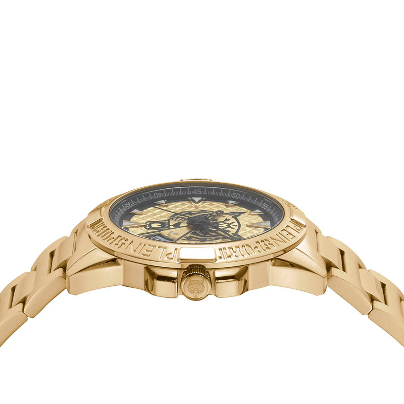 Plein Sport Touchdown Men's  Gold  Watch PSFBA1123