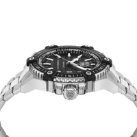 Thumbnail for Plein Sport Urban Pulse Men's Black Silver  Watch PSFDA0524