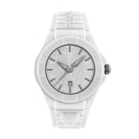 Thumbnail for Plein Sport New Fearless Unisex White Silver  Watch PSHDA0324