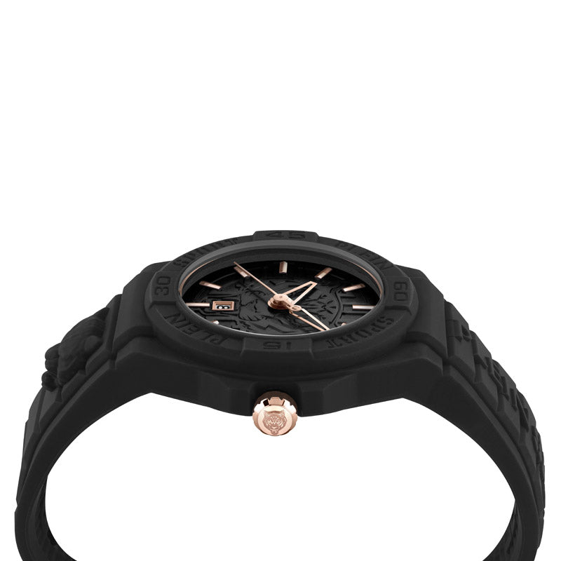 Plein Sport New Fearless Unisex Black  Watch PSHDA0524